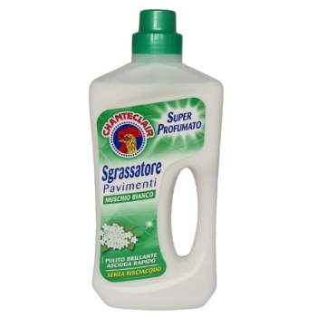 CHANTECLAIR SGRASSATORE PAVIMENTI MUSCHIO BIANCO - PŁYN DO MYCIA PODŁÓG BIAŁE PIŻMO (750 ml)